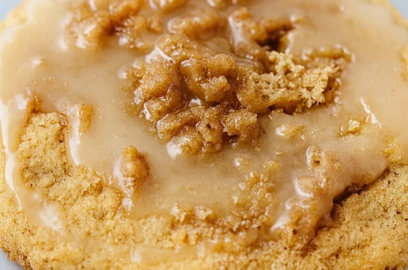 Coffee Cake Cookies with Cinnamon Crumb Topping